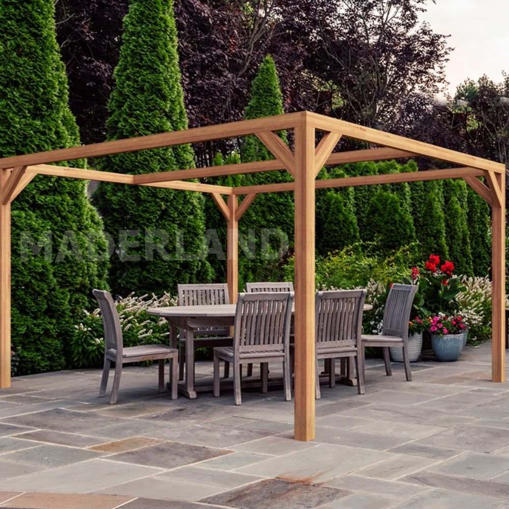 Pérgola de Madera Laminada Tarragona