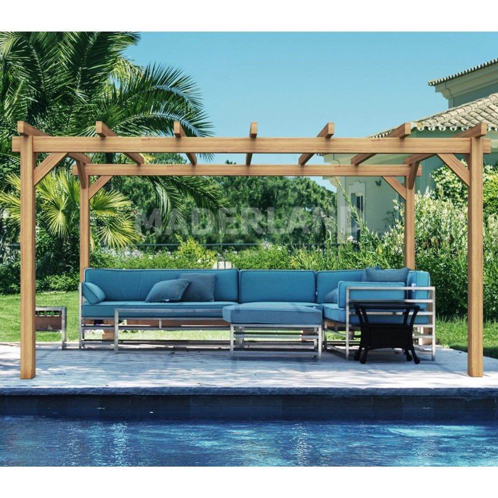 Pérgola de Madera Laminada Valencia