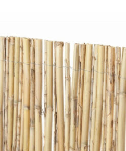 Separación-bambú-natural-media-caña-decoración-jardín-terraza-hogar