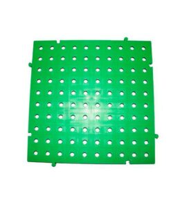 placa pvc de color verde 50x50x2.5 centimetros