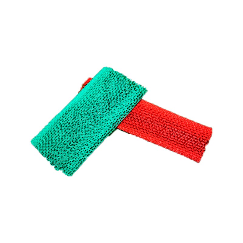pavimento zeta pvc colores verde y rojo 1,20x15x4,5