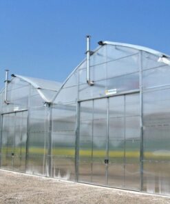 rollo de chapa de policarbonato de cristal de 30 x 1,25 metros