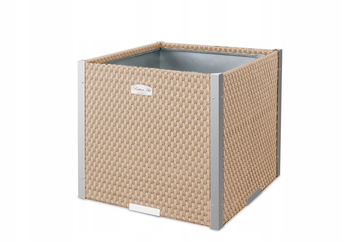 jardinera-ratan-marco-aluminio-beige-46x46x46-cm jardinera-ratan-marco-aluminio-beige-46x46x46-cm