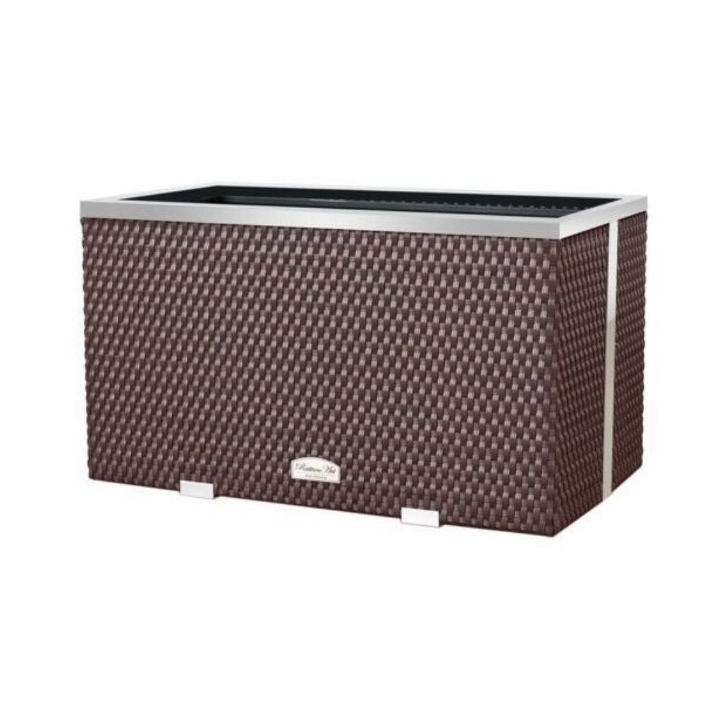 jardinera-ratan-marco-aluminio-marron-oscuro-70x38x40-cm jardinera-ratan-marco-aluminio-marron-oscuro-70x38x40-cm