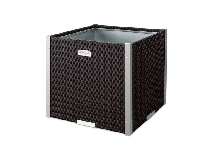 jardinera-ratan-marco-aluminio-negro-46x46x46-cm jardinera-ratan-marco-aluminio-negro-46x46x46-cm