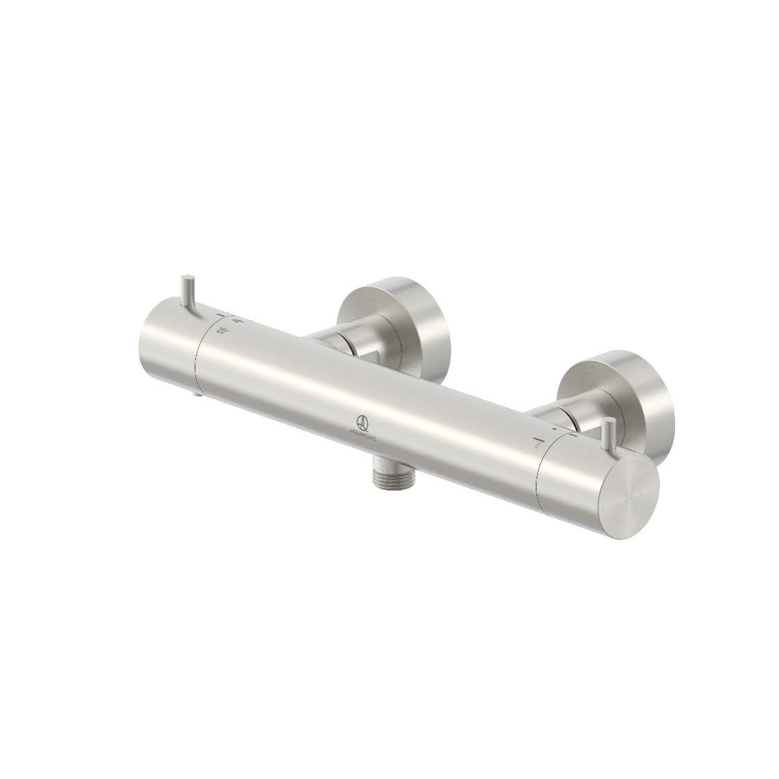 MISCELATORE-MURO-TERMOSTATICO-DOCCIA-LEVANTE-INOX